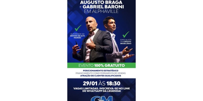 Evento Presencial em Alphaville - Treinamento para Corretores de Alta Performance